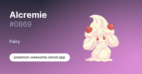 Alcremie · #0869