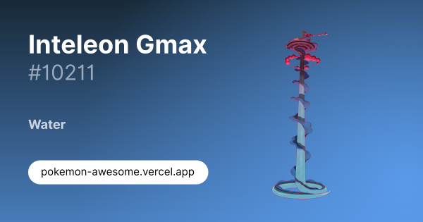 Inteleon Gmax