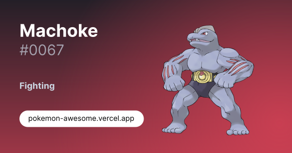 Machoke · #0067