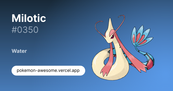 Milotic · #0350