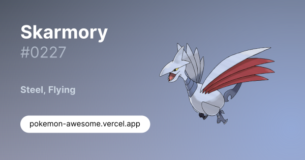 Skarmory · #0227